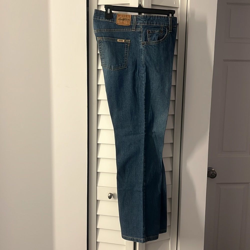Levi’s Mid Rise Boot Cut Denim Jeans 12 Short